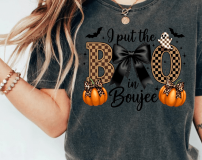 I Put The Boo In Boujee T-Shirt