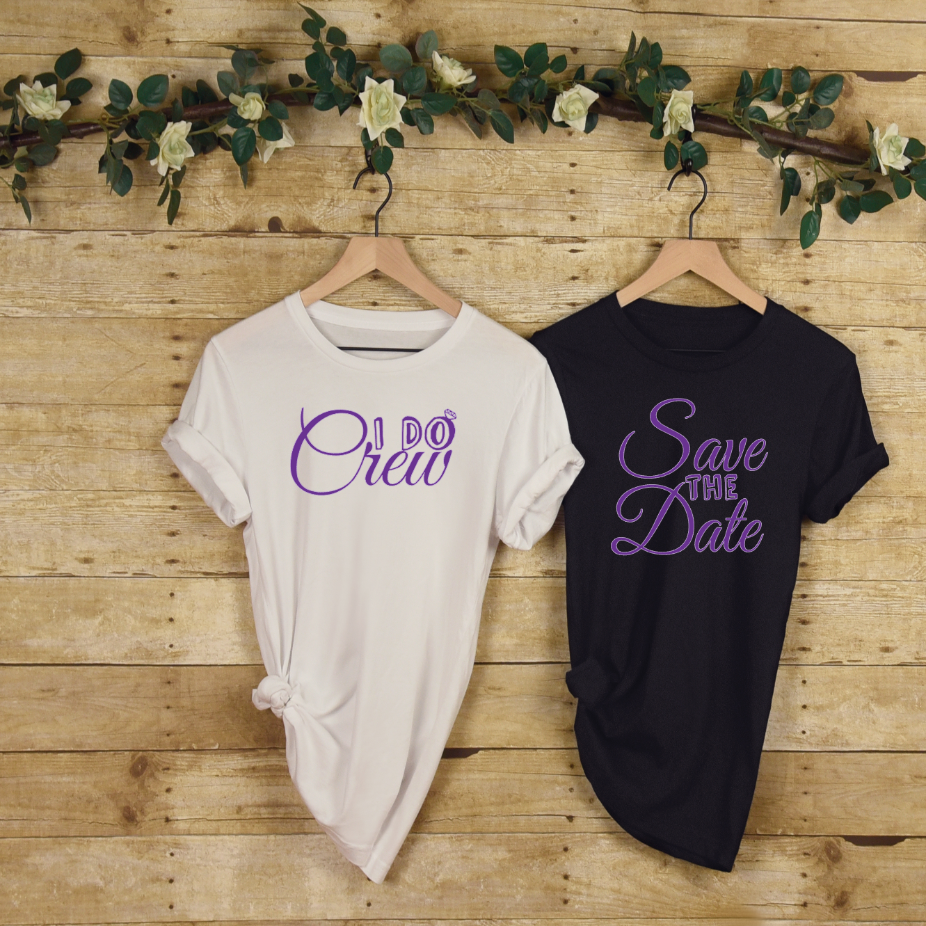 Bride and Bridesmaid T-shirts