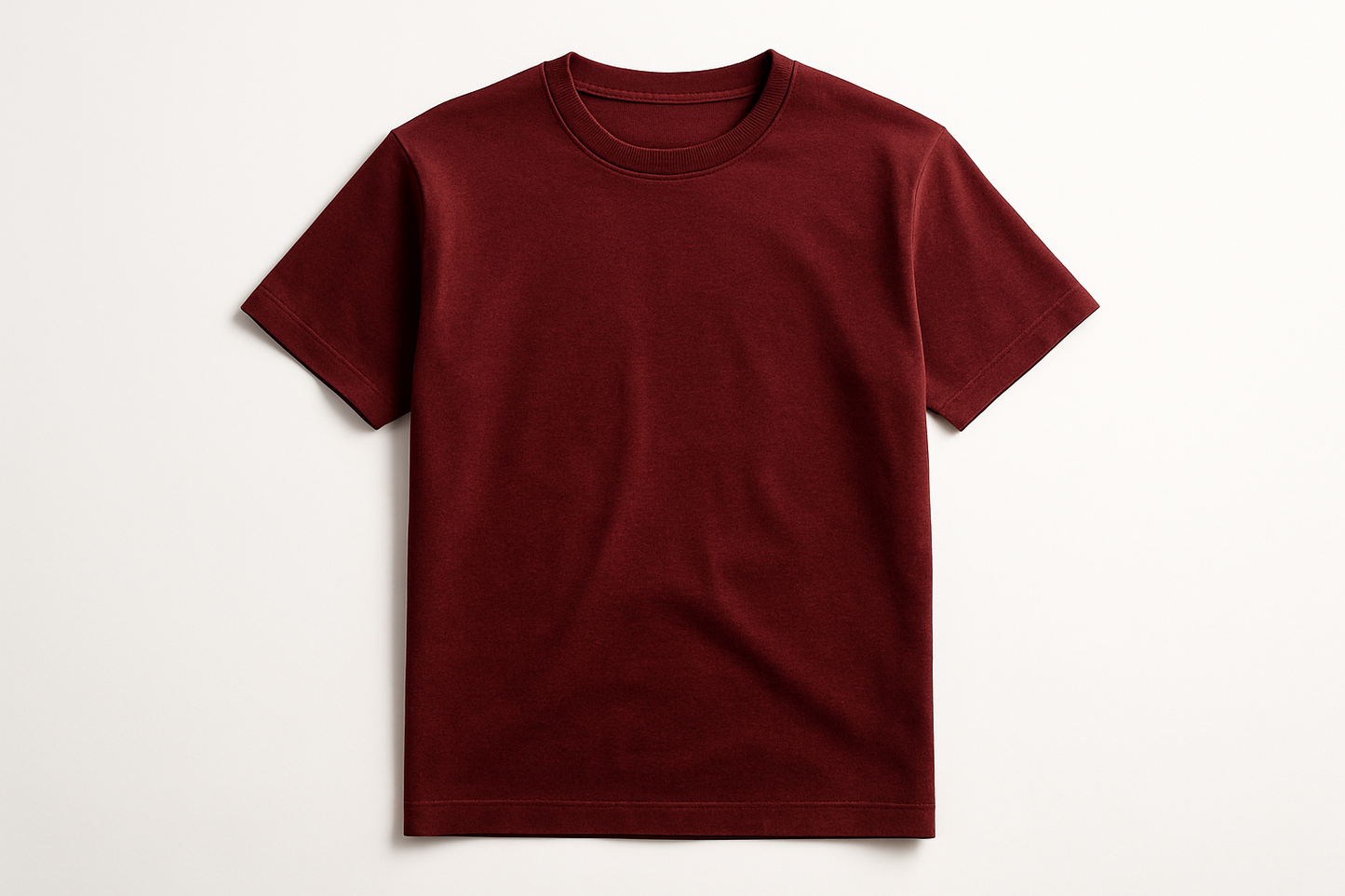 maroon tshirt