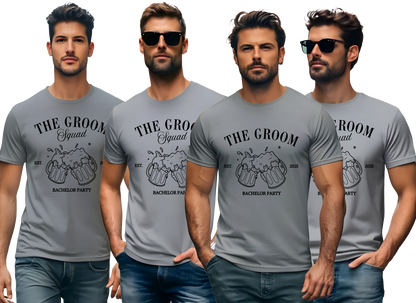 Groom & Groomsmen T-Shirts - Wedding Party Apparel