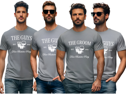 Groom & Groomsmen T-Shirts - Wedding Party Apparel