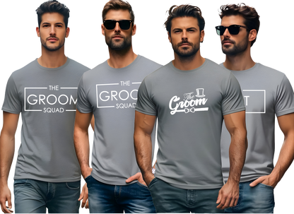 Groom & Groomsmen T-Shirts - Wedding Party Apparel