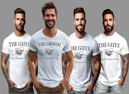 Groom & Groomsmen T-Shirts - Wedding Party Apparel