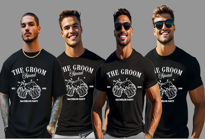 Groom & Groomsmen T-Shirts - Wedding Party Apparel