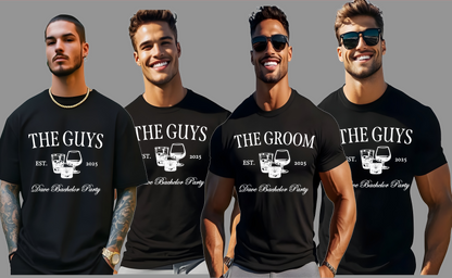 Groom & Groomsmen T-Shirts - Wedding Party Apparel