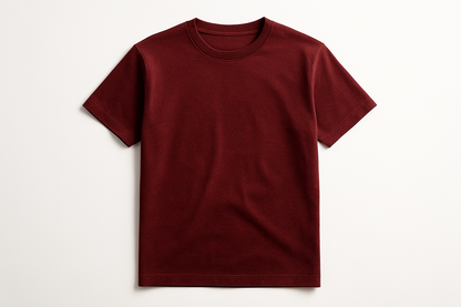 maroon tshirt